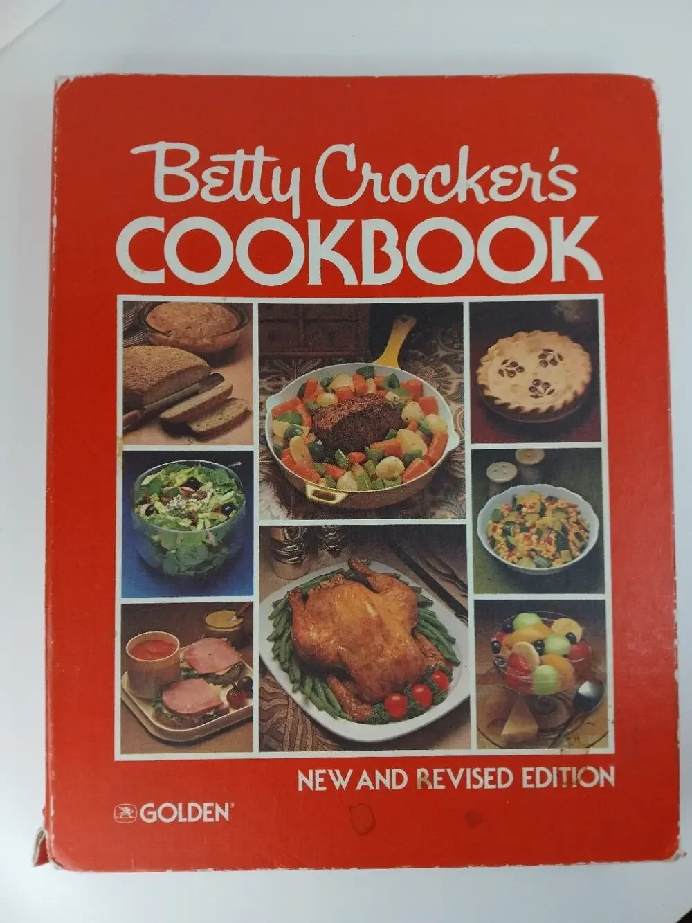 Vtg Betty Crocker's Cookbook New & Revised Edition Wire Bound HC 1978 *